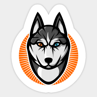 husky Sticker